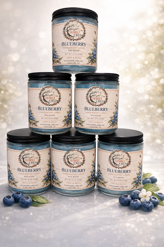 Blueberry – Handcrafted Candle