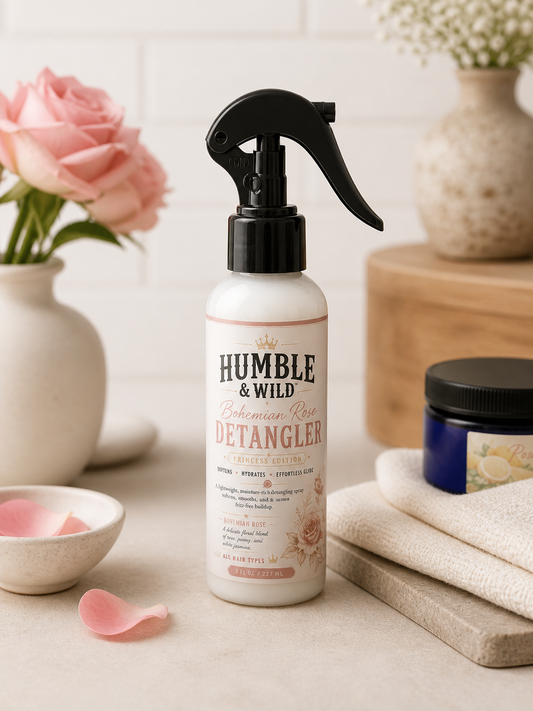 Bohemian Rose Detangler - Princess Edition