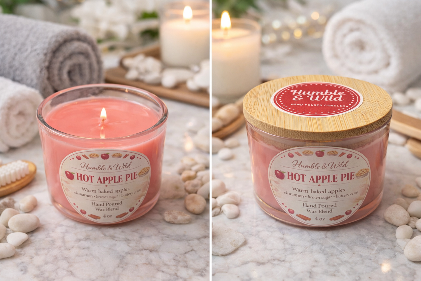 🍎 Hot Apple Pie Candle