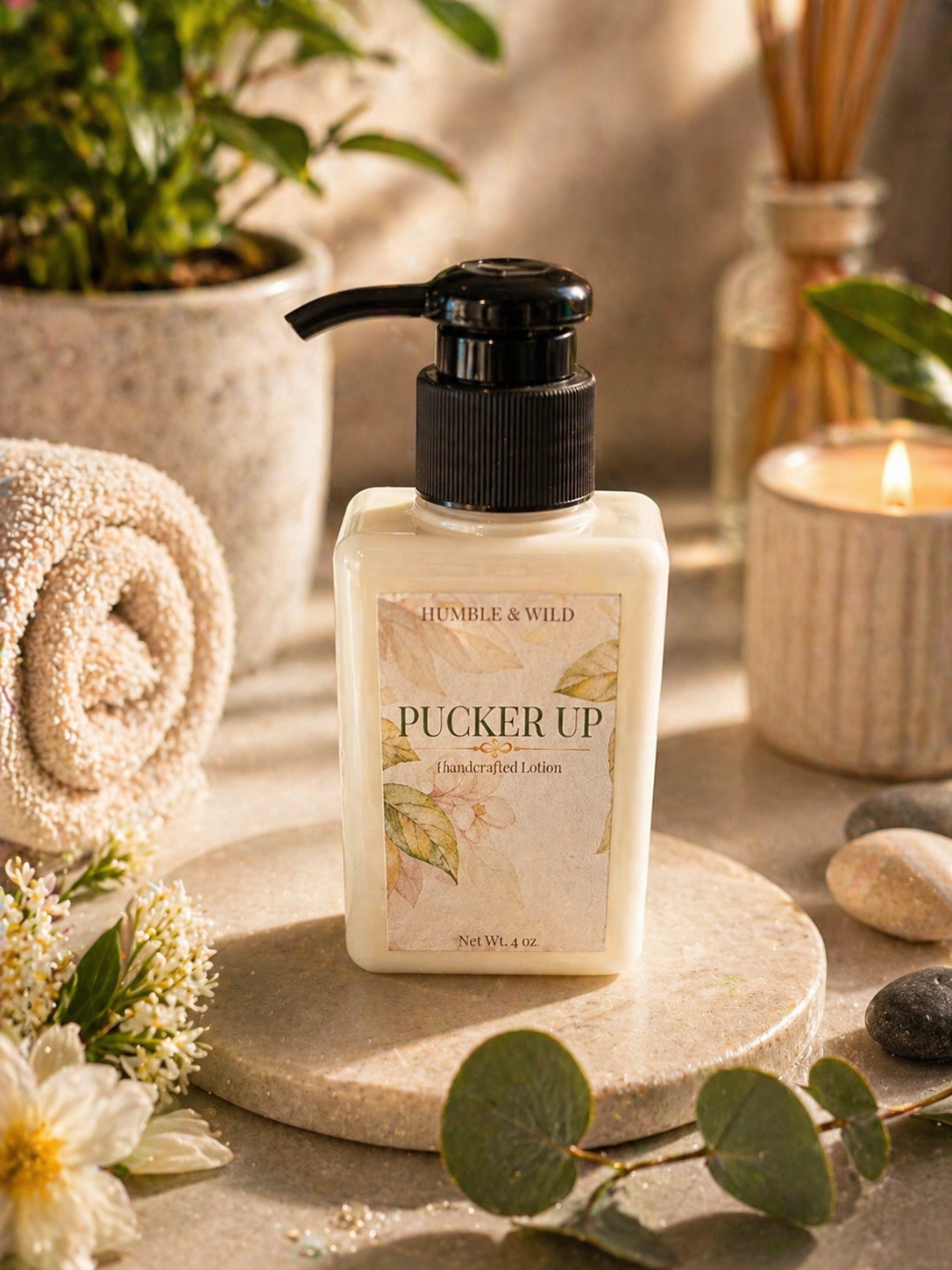 🍋 Pucker Up Handcrafted Lotion